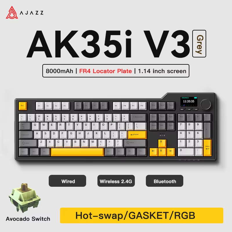 Gaming Keyboard Corsair - Игровая клавиатура Ajazz AK35I V3/V4 MAX