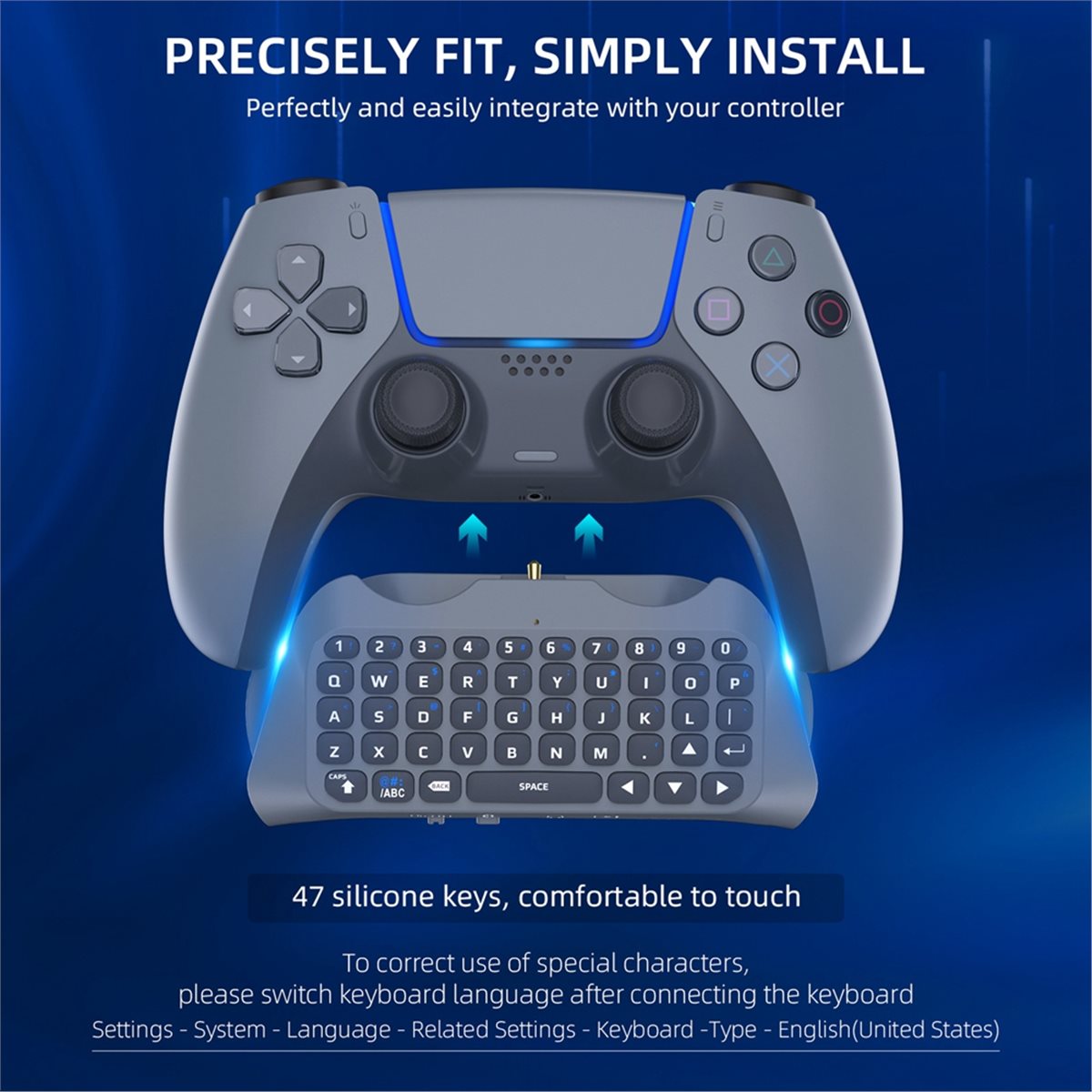 Gaming Keyboard Mini - Беспроводная игровая клавиатура goodidea 3,5 мм