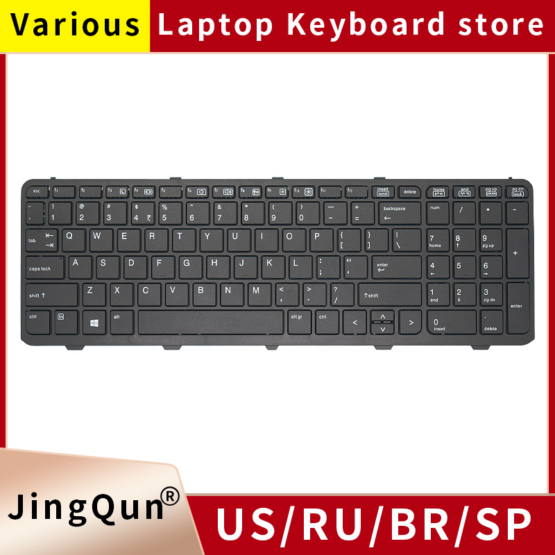 Gaming Keyboard Hp - Клавиатура SP/US/русская для HP PROBOOK 450