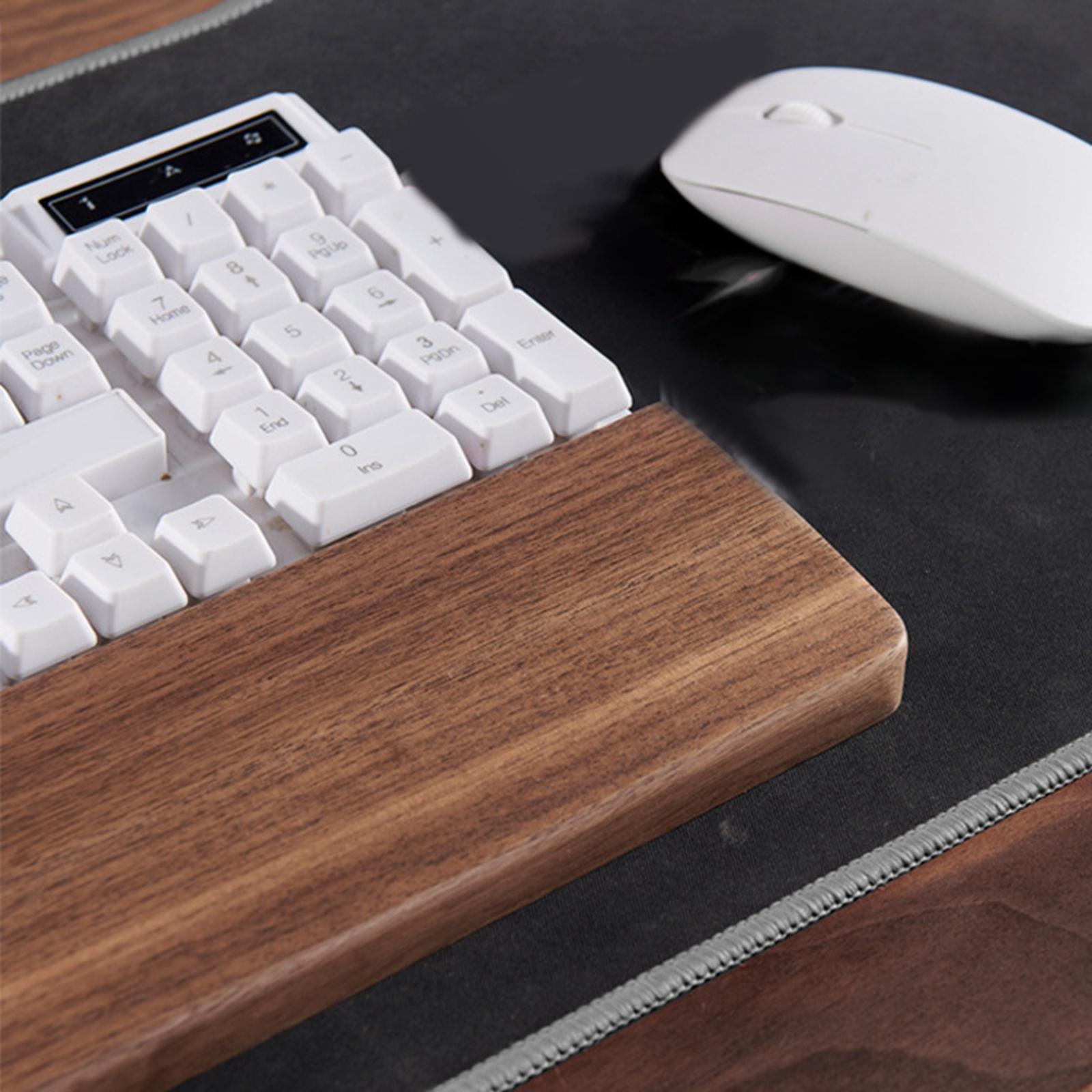 Wrist Rest Wood - Деревянная подставка для запястий для клавиатуры,