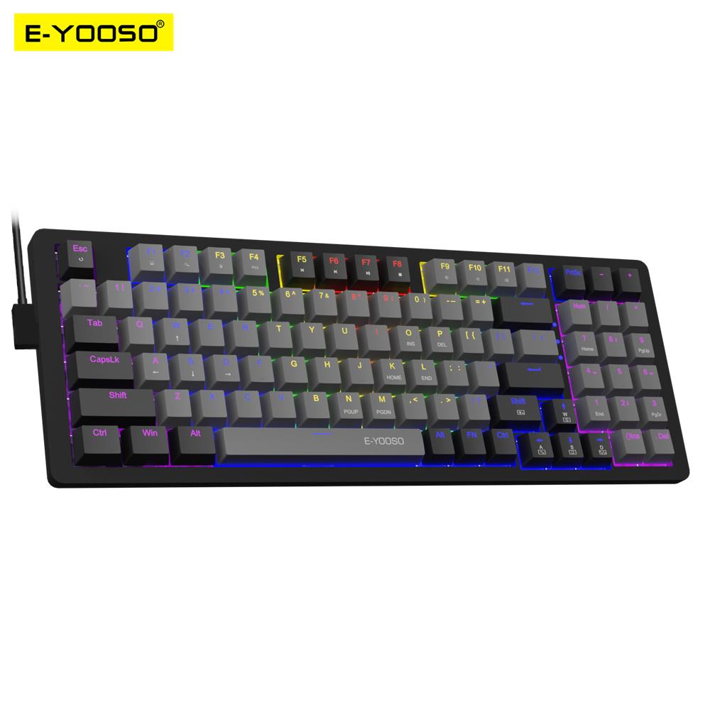 Gaming Keyboard E Yooso - E-YOOSO Z94 USB механическая игровая клавиатура,
