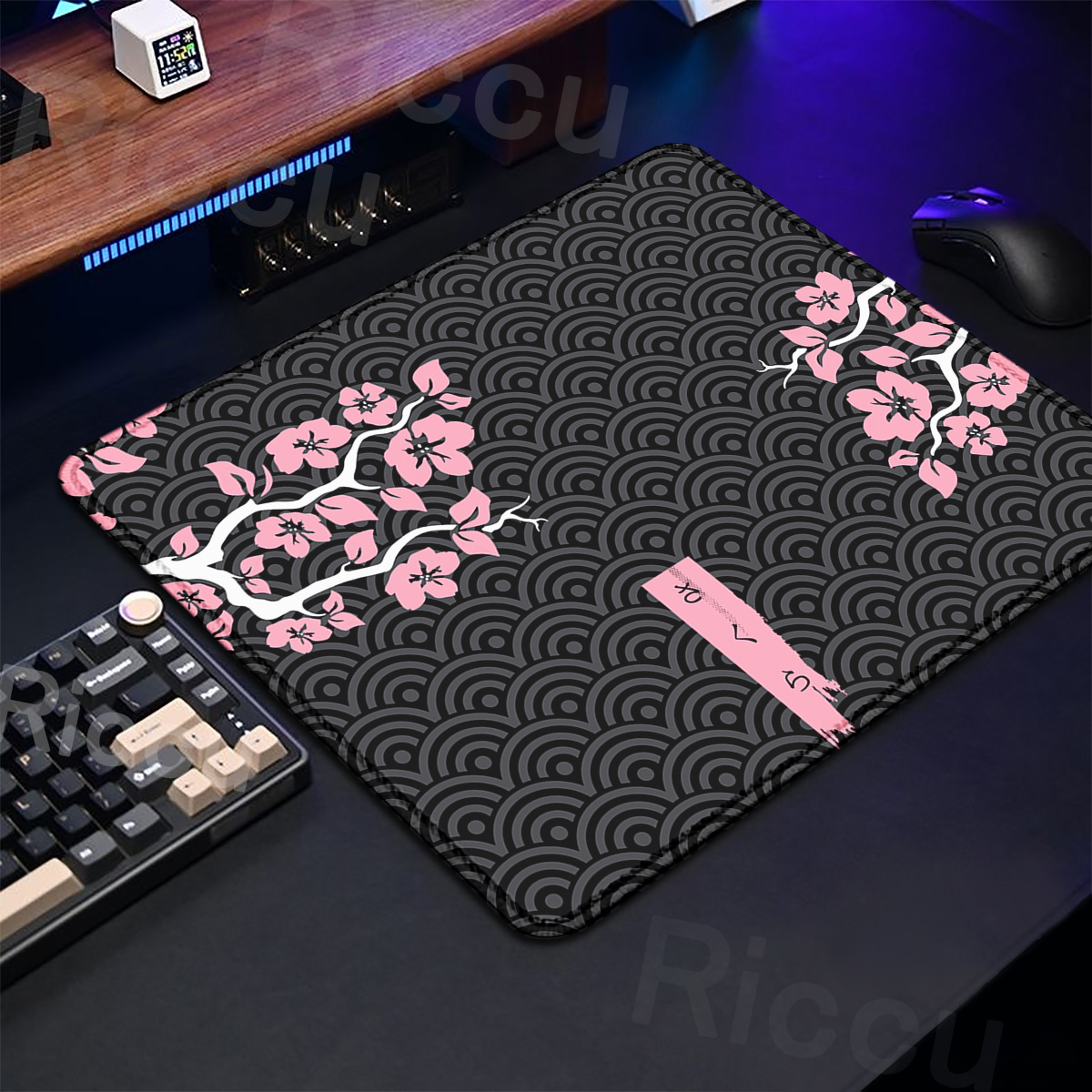 Фиолетовый Настольный коврик с – обзор и цена Gaming Keyboard Brand