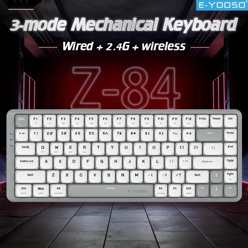 E-YOOSO Tri-Mode 2.4GБеспровод – обзор и цена Gaming Keyboard E Yooso