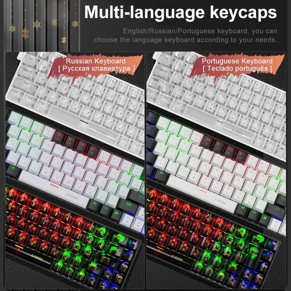 USB-клавиатура E-YOOSO Z686 Ме – обзор и цена Gaming Keyboard E Yooso