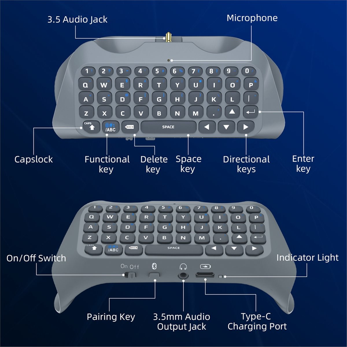 Беспроводная игровая клавиатур – обзор и цена Gaming Keyboard Mini