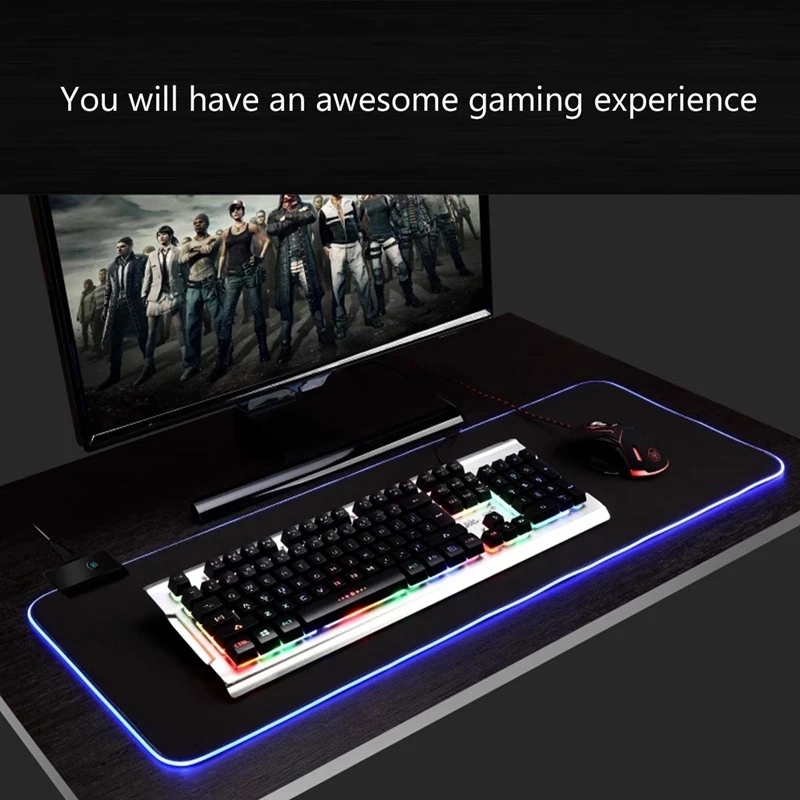 Коврик для мыши со светодиодно – обзор и цена Gaming Keyboard No Rgb