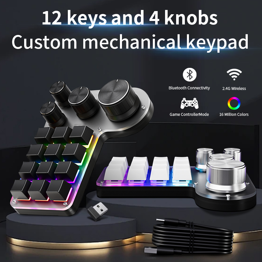 3 режима, 12 клавиш, механичес – обзор и цена Gaming Keyboard Half