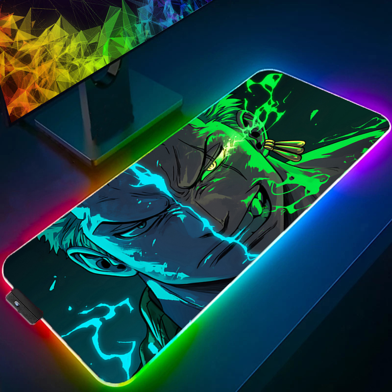 ONE PIECE Zoro коврик для мыши – обзор и цена Gaming Keyboard No Rgb