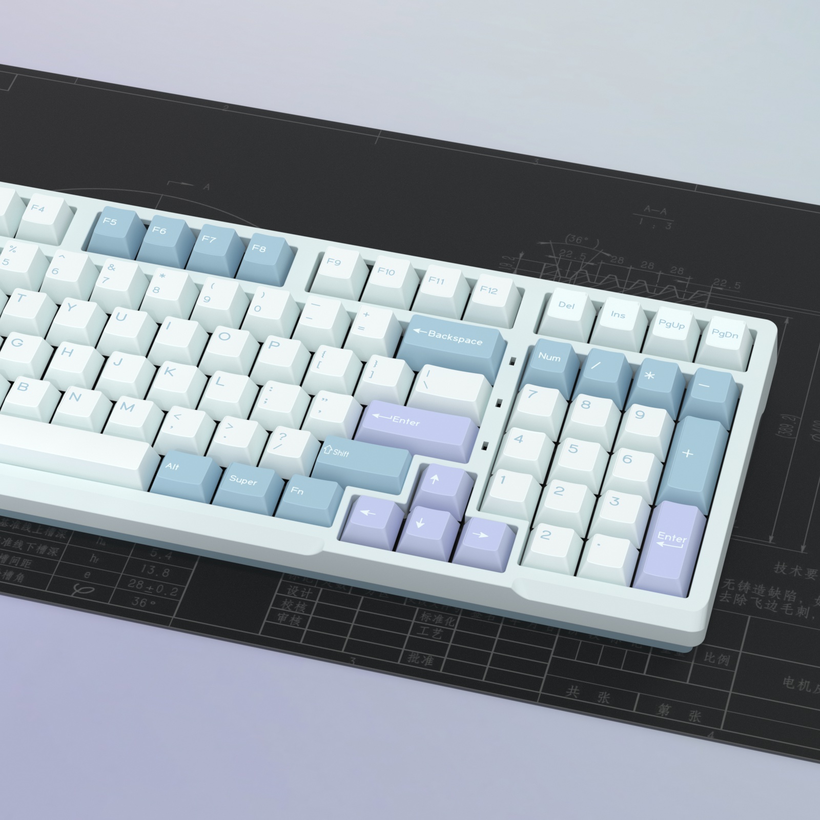 KBDiy GMK Illusion Keycap Cher – обзор и цена Gaming Keyboard Number Pad