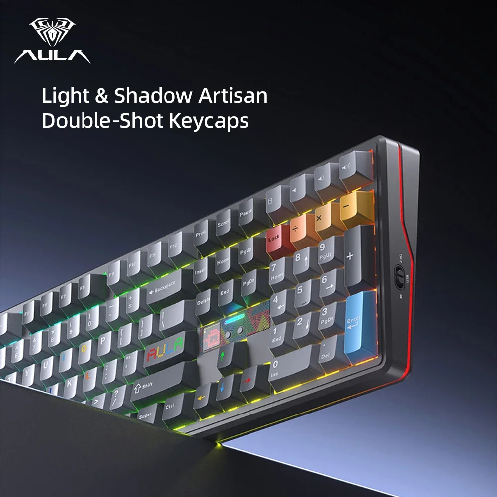 Механическая клавиатура AULA F – обзор и цена Gaming Keyboard Hot Swappable